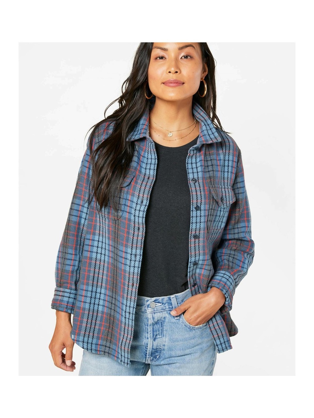 Outerknown Flannel Blanket Shirt